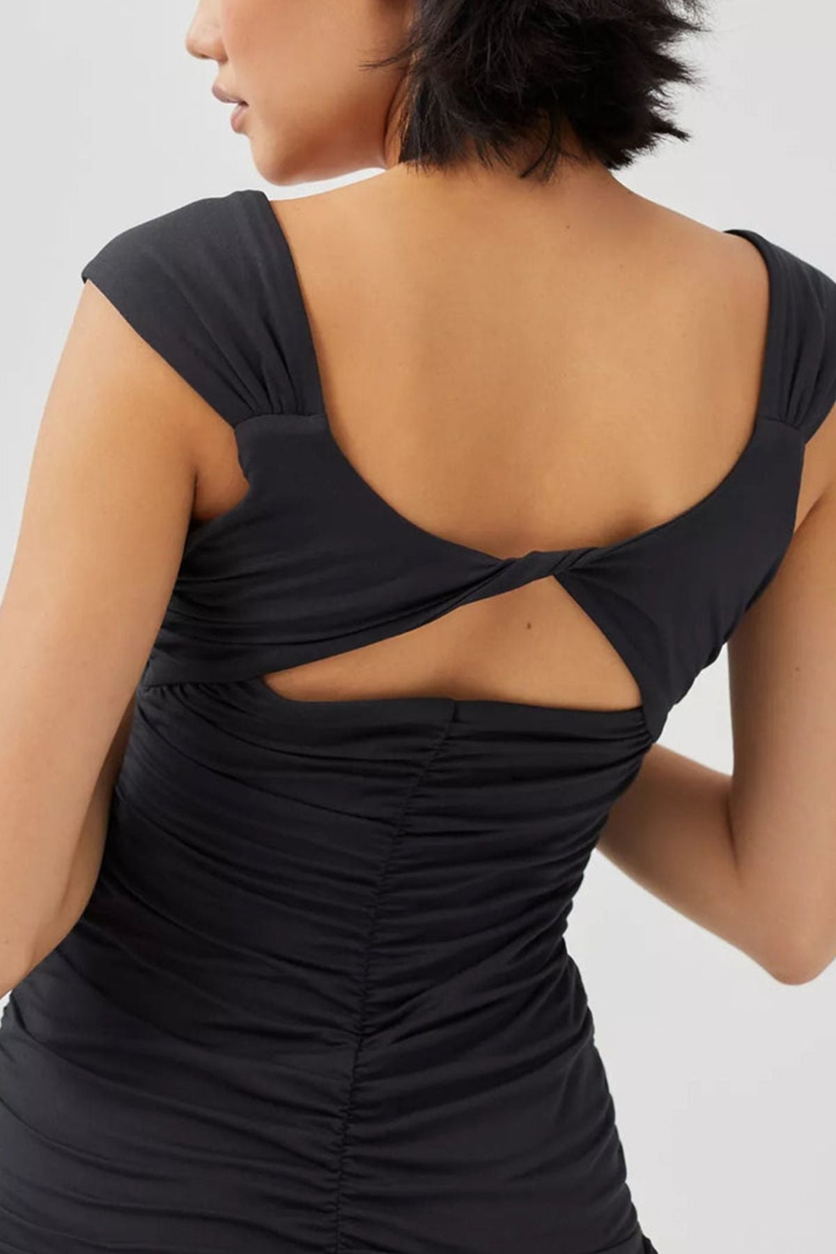 SIENNA Black Bodycon Dress