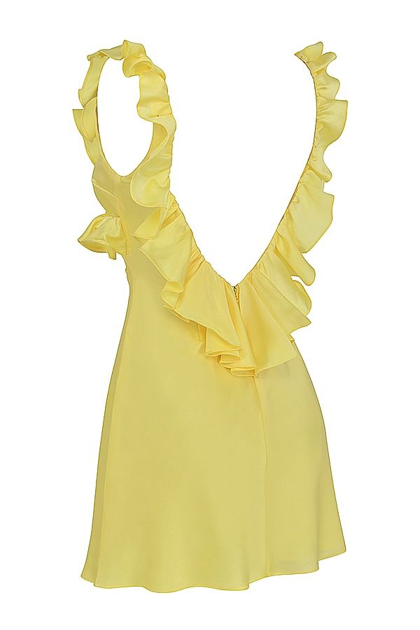 Sunny Muse Frill Mini Dress