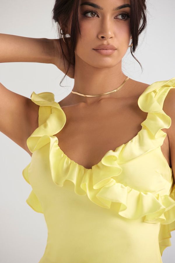Sunny Muse Frill Mini Dress