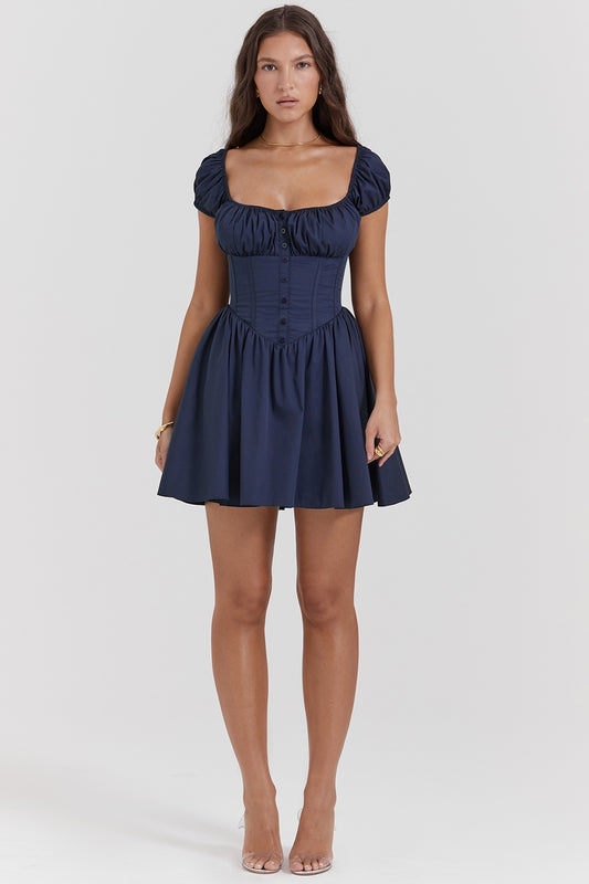LORRAINE Gathered Bodycon Dress